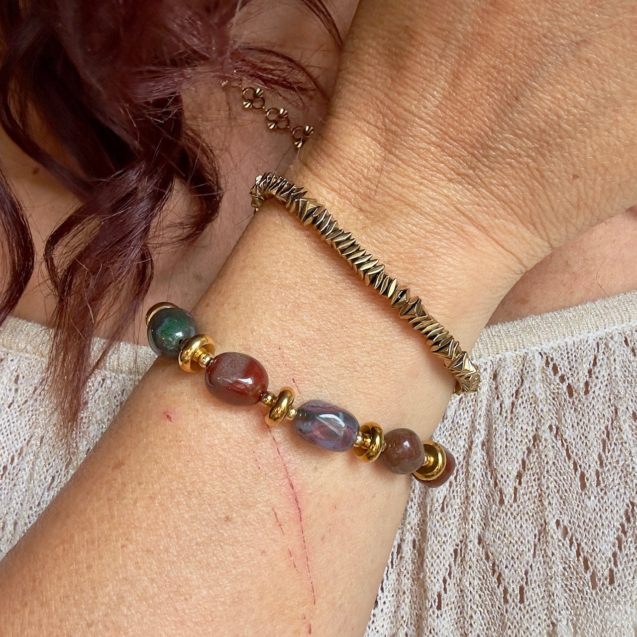 Bracelet Hématite (création)