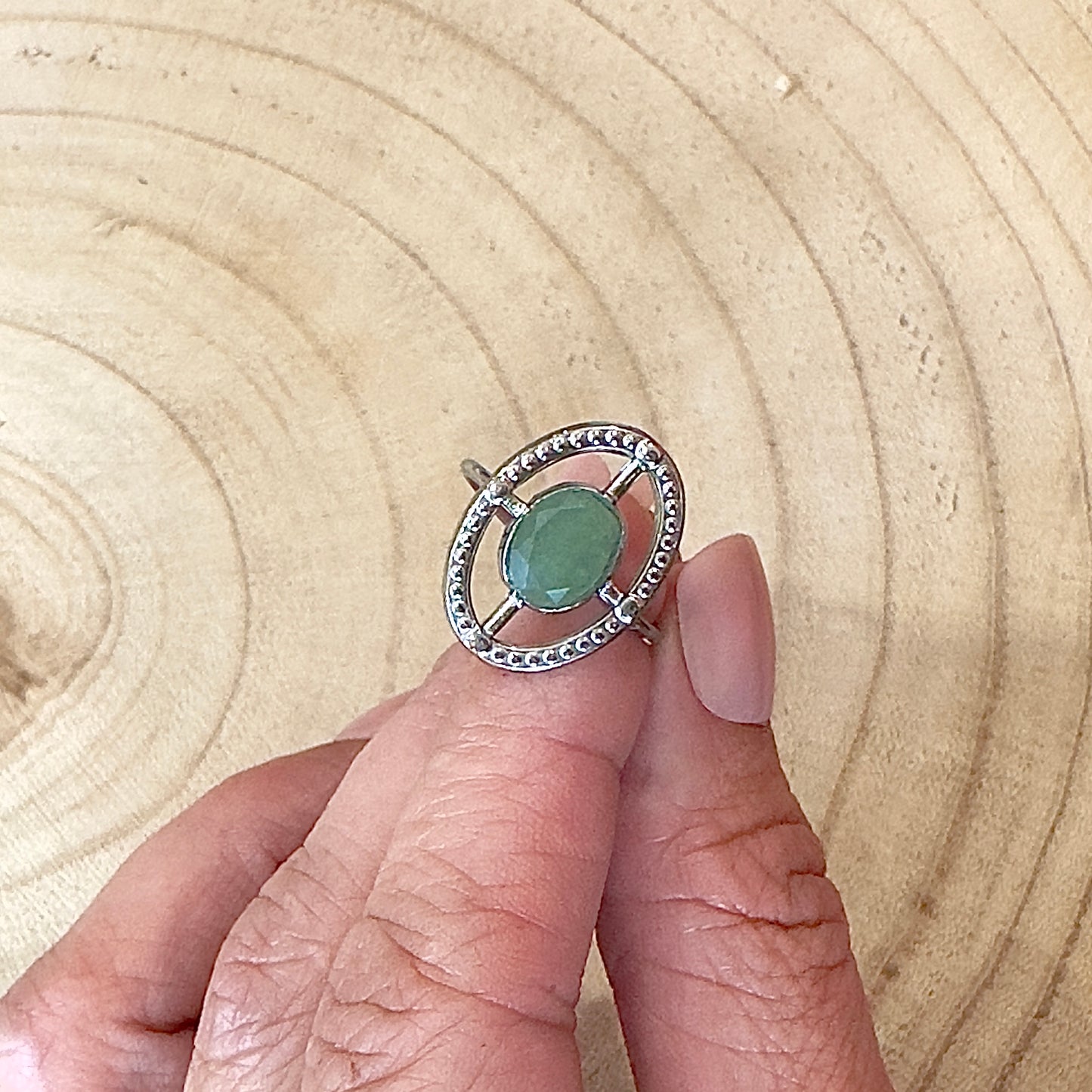 Bague Aventurine.