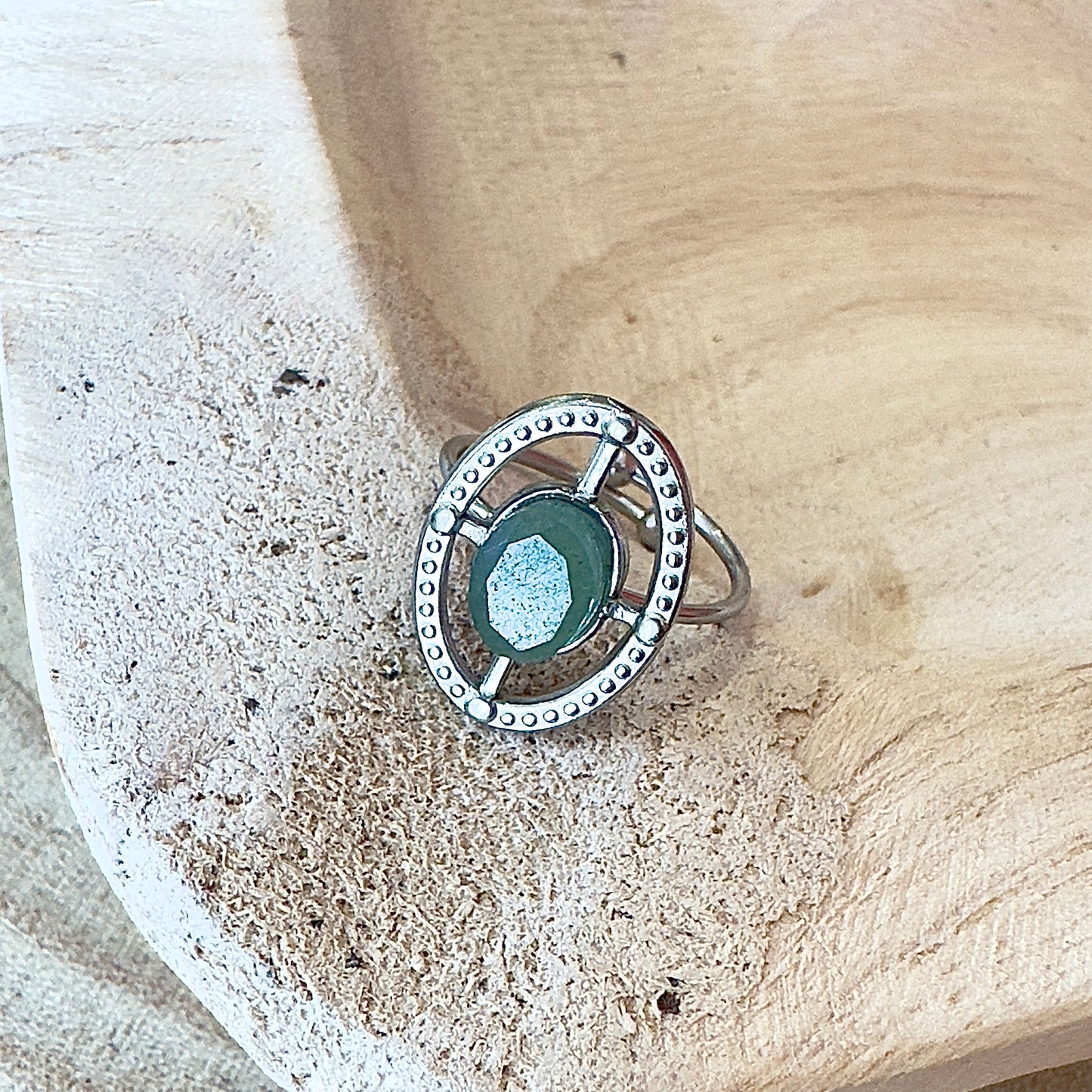 Bague Aventurine.