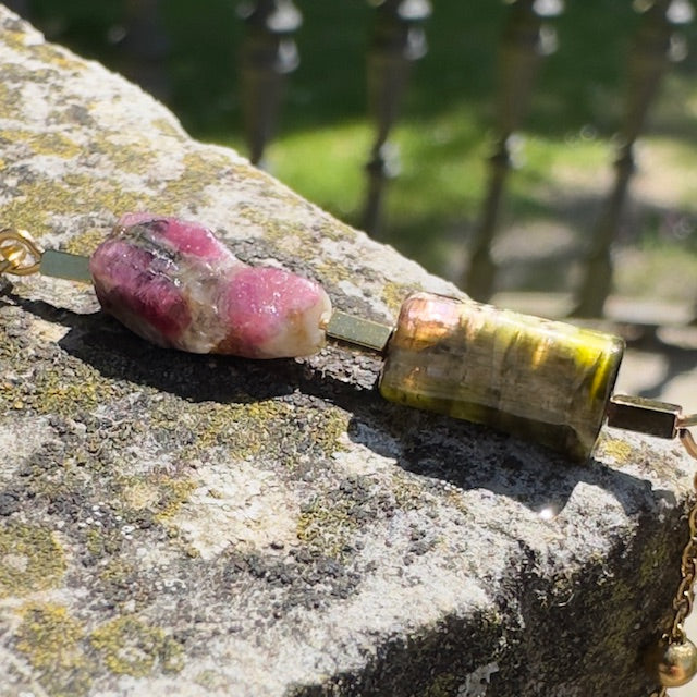 Collier Jesta (création unique doré)