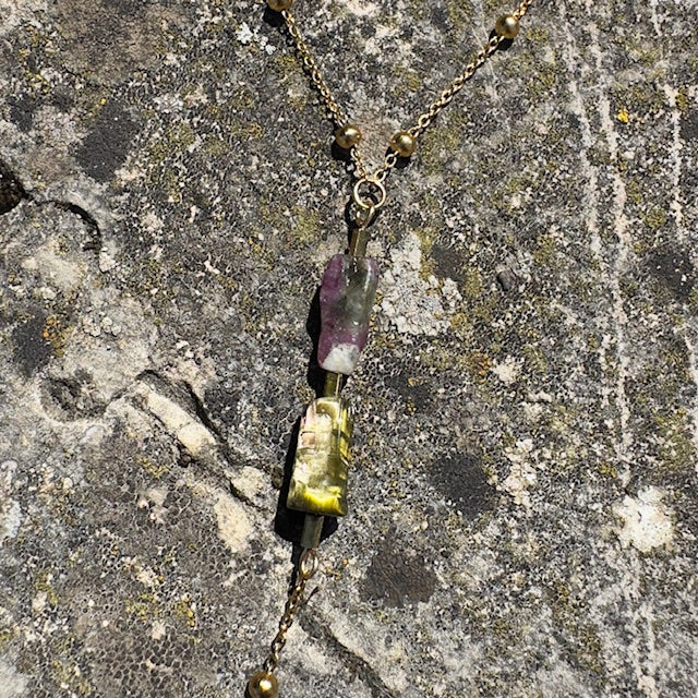 Collier Jesta (création unique doré)