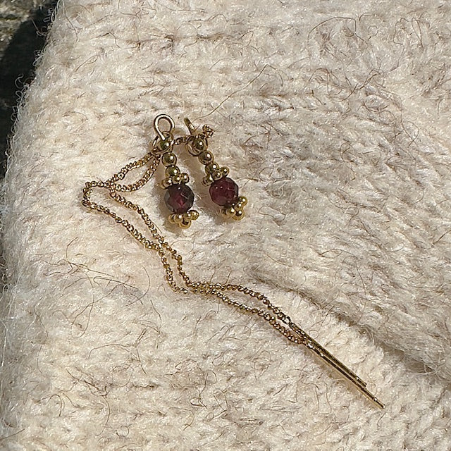 Boucles d'oreilles Fethia (piéce unique)