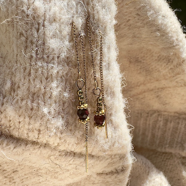 Boucles d'oreilles Fethia (piéce unique)