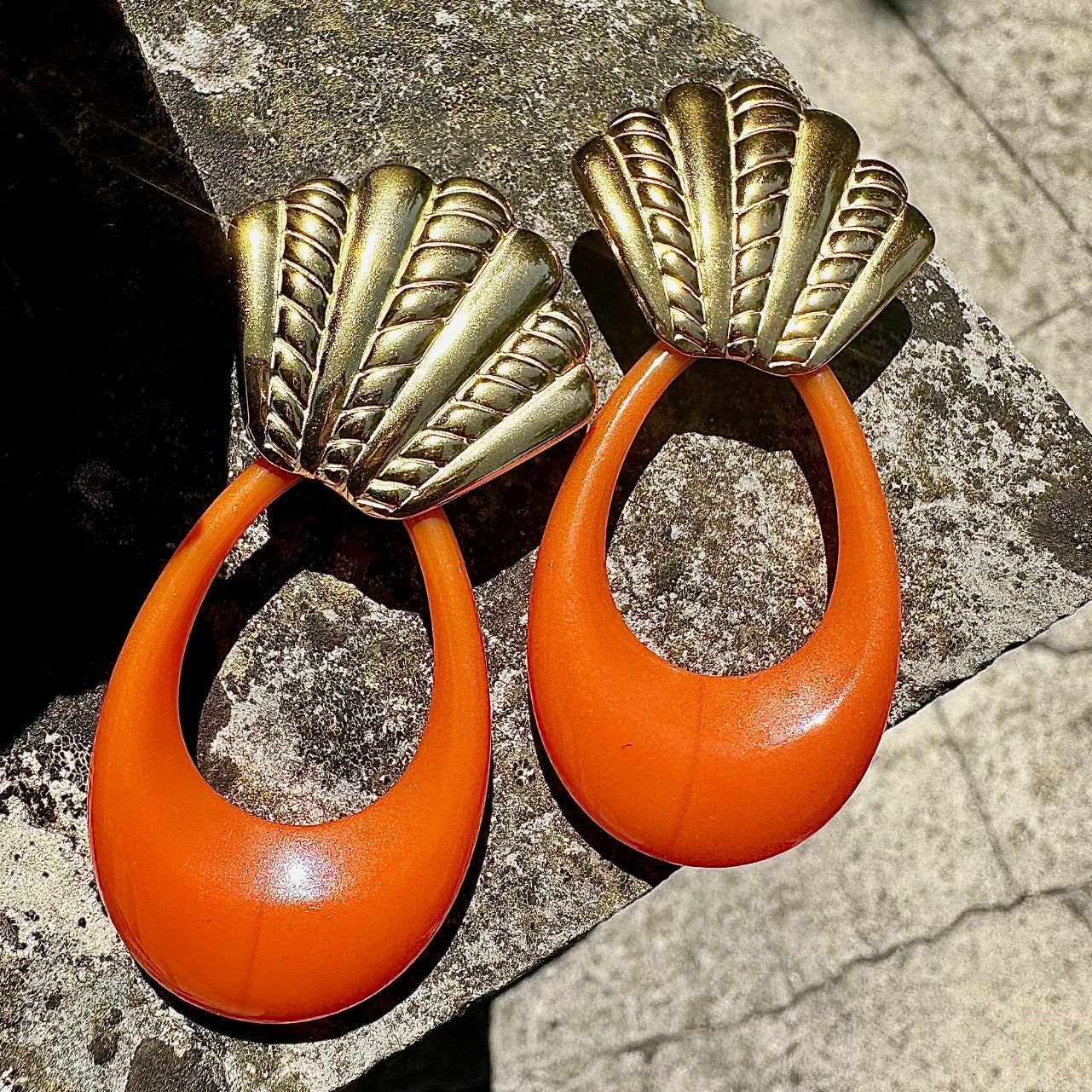 Boucles d'oreilles Elise (création)