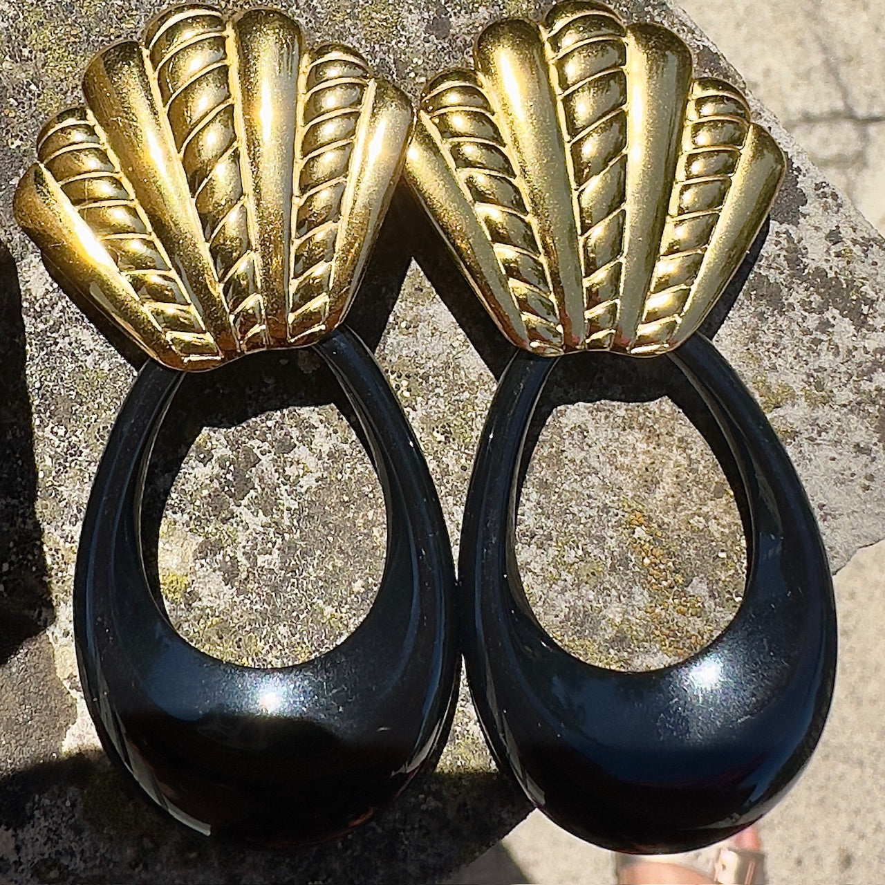 Boucles d'oreilles Elise (création)