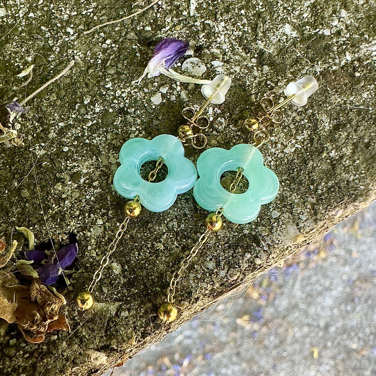 Boucles d'oreilles Naelle (création)