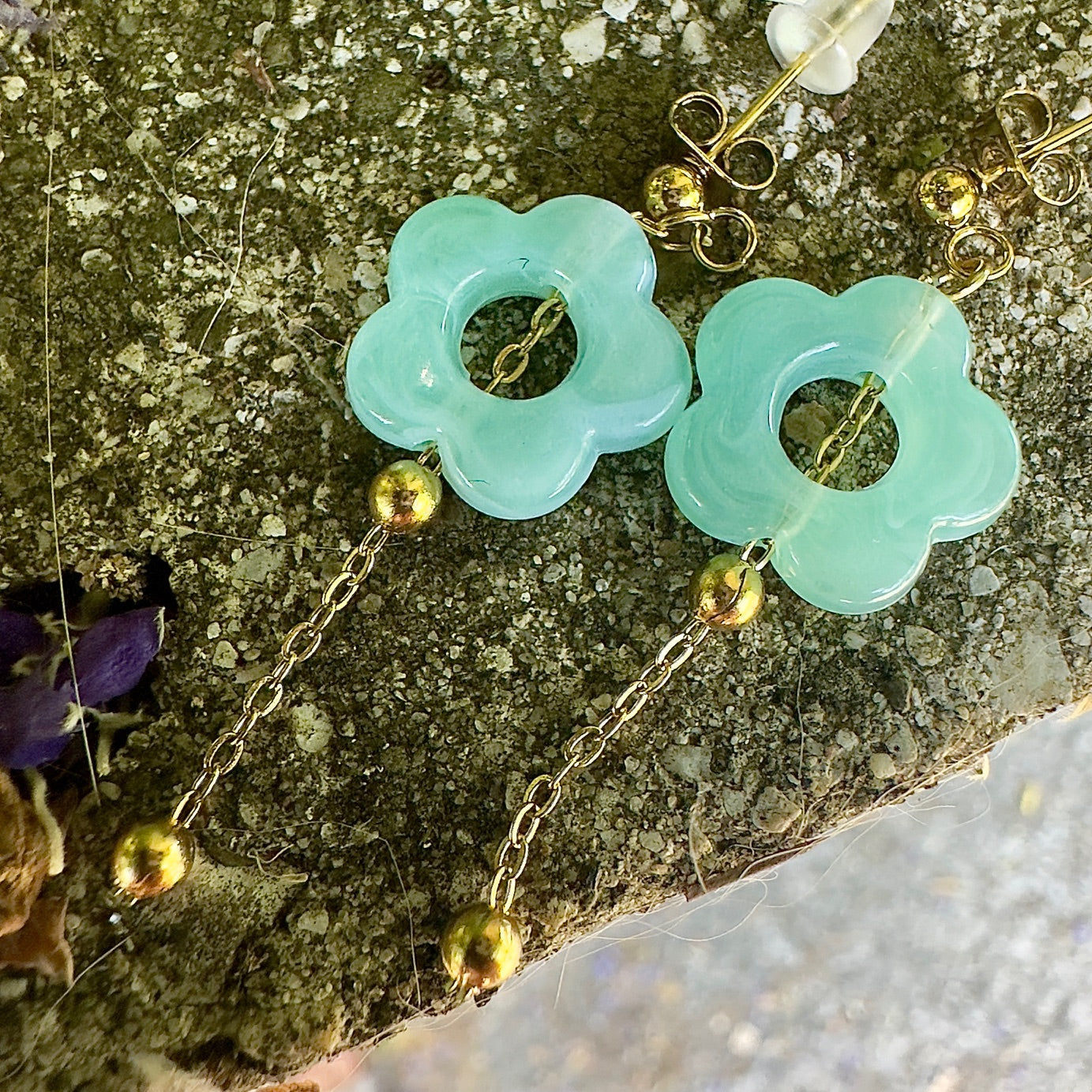 Boucles d'oreilles Naelle (création)