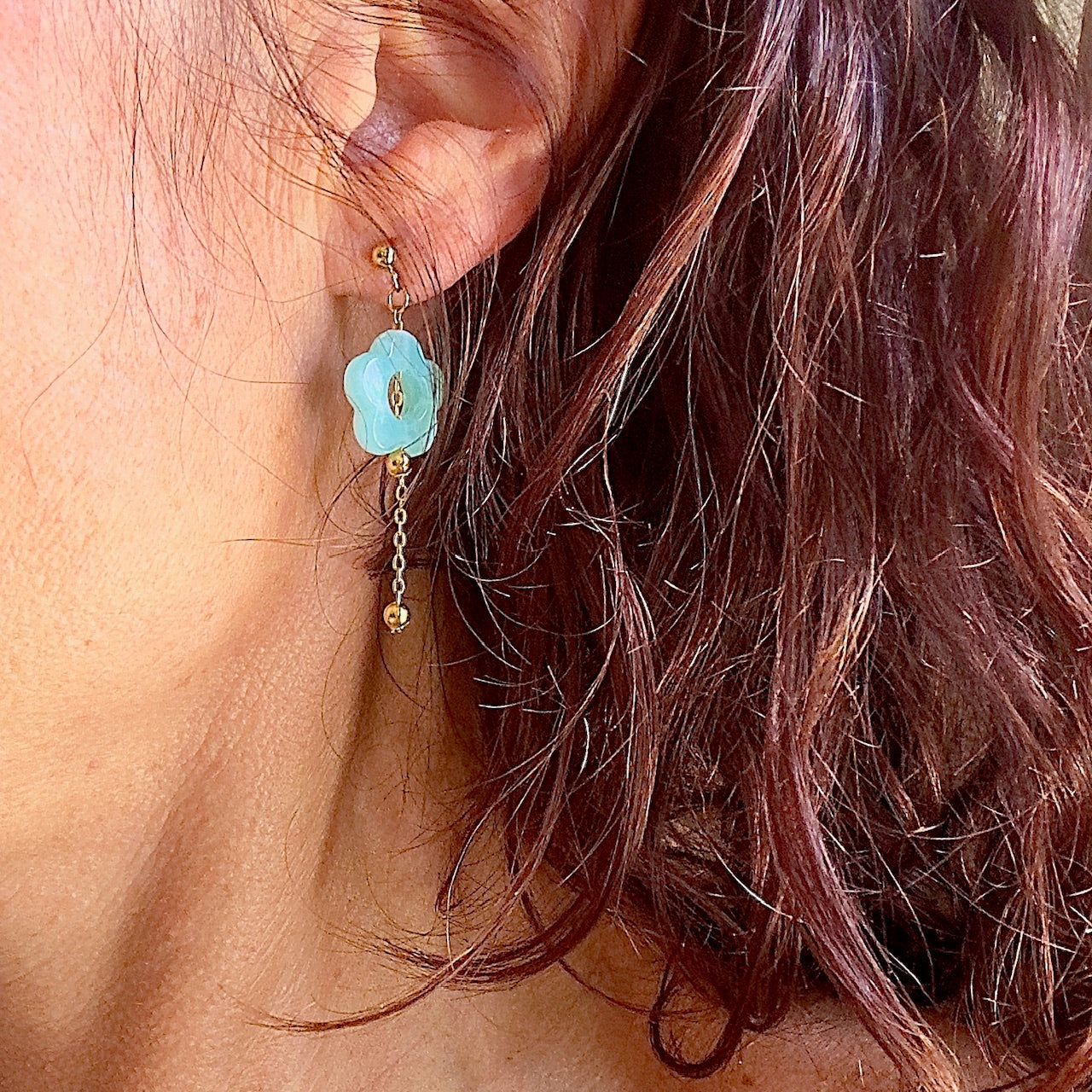 Boucles d'oreilles Naelle (création)