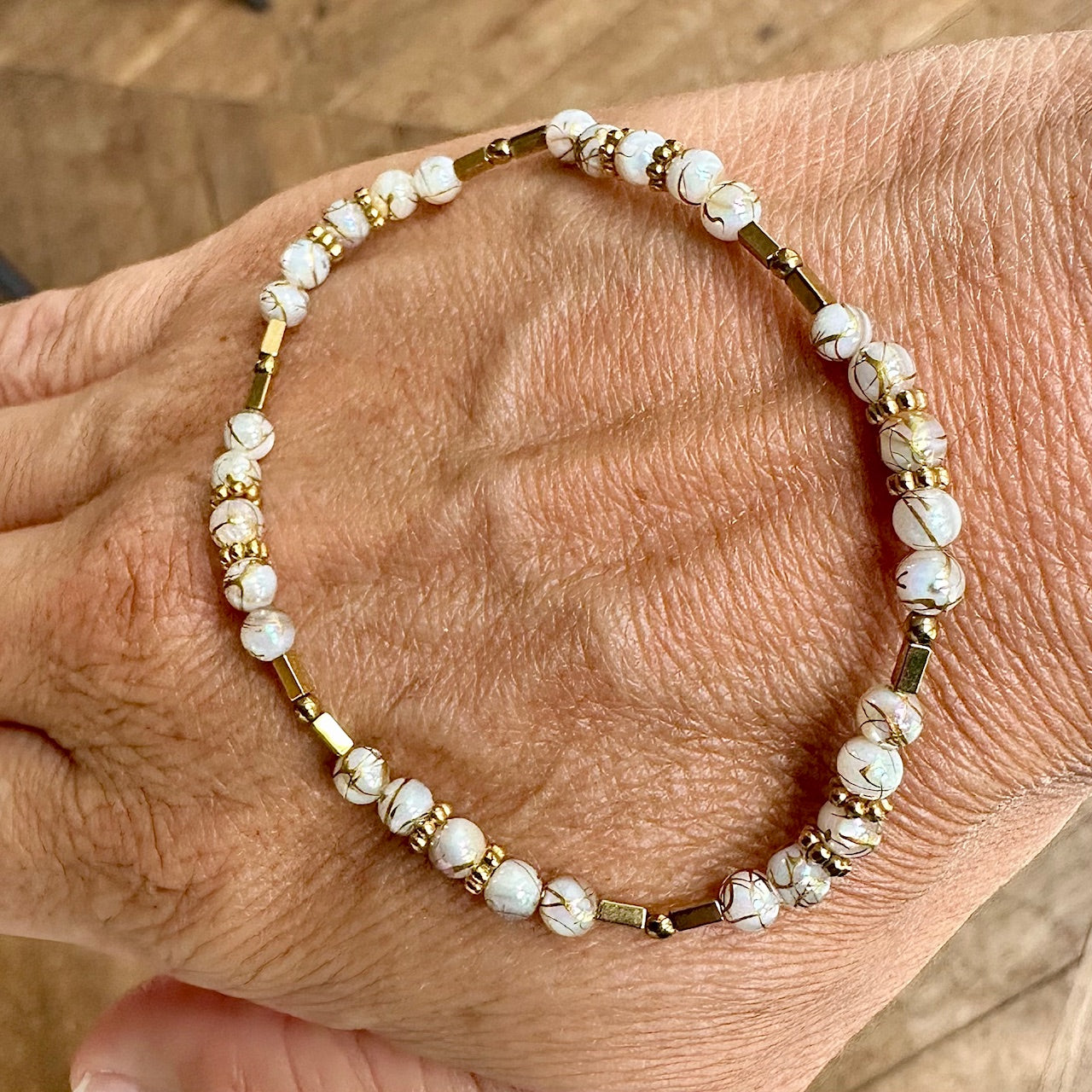 Bracelet Luna (création argenté/doré)