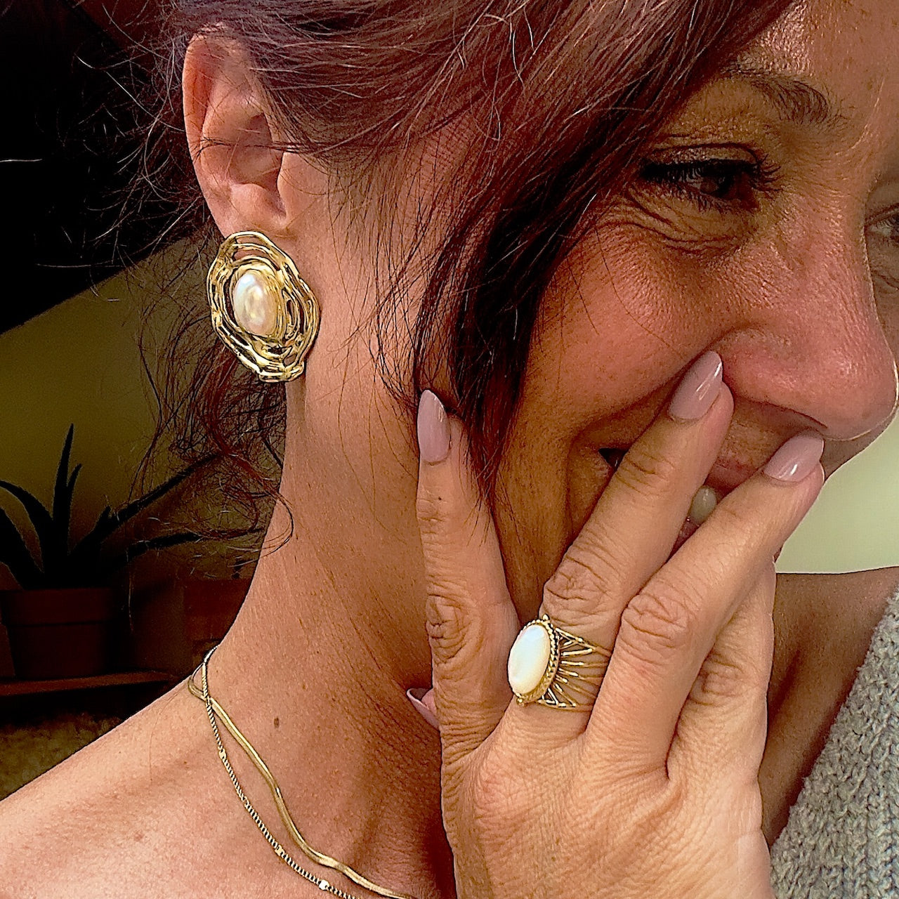 Boucles d'oreilles Perla