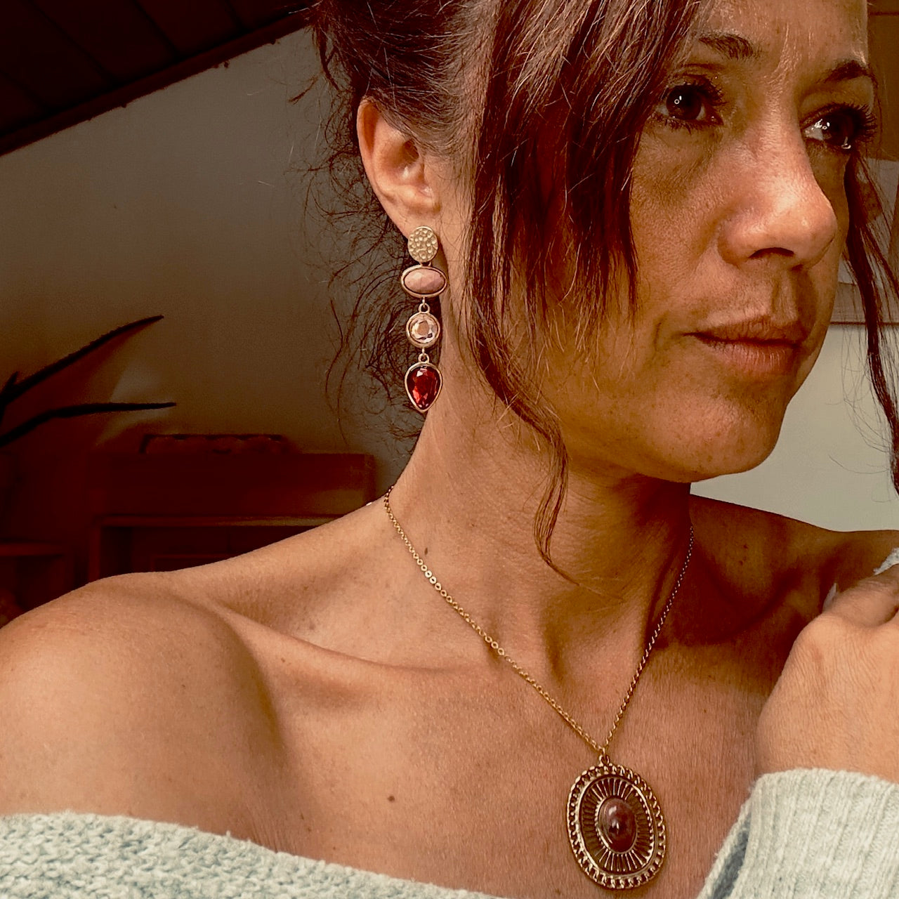 Boucles d'oreilles Aurore
