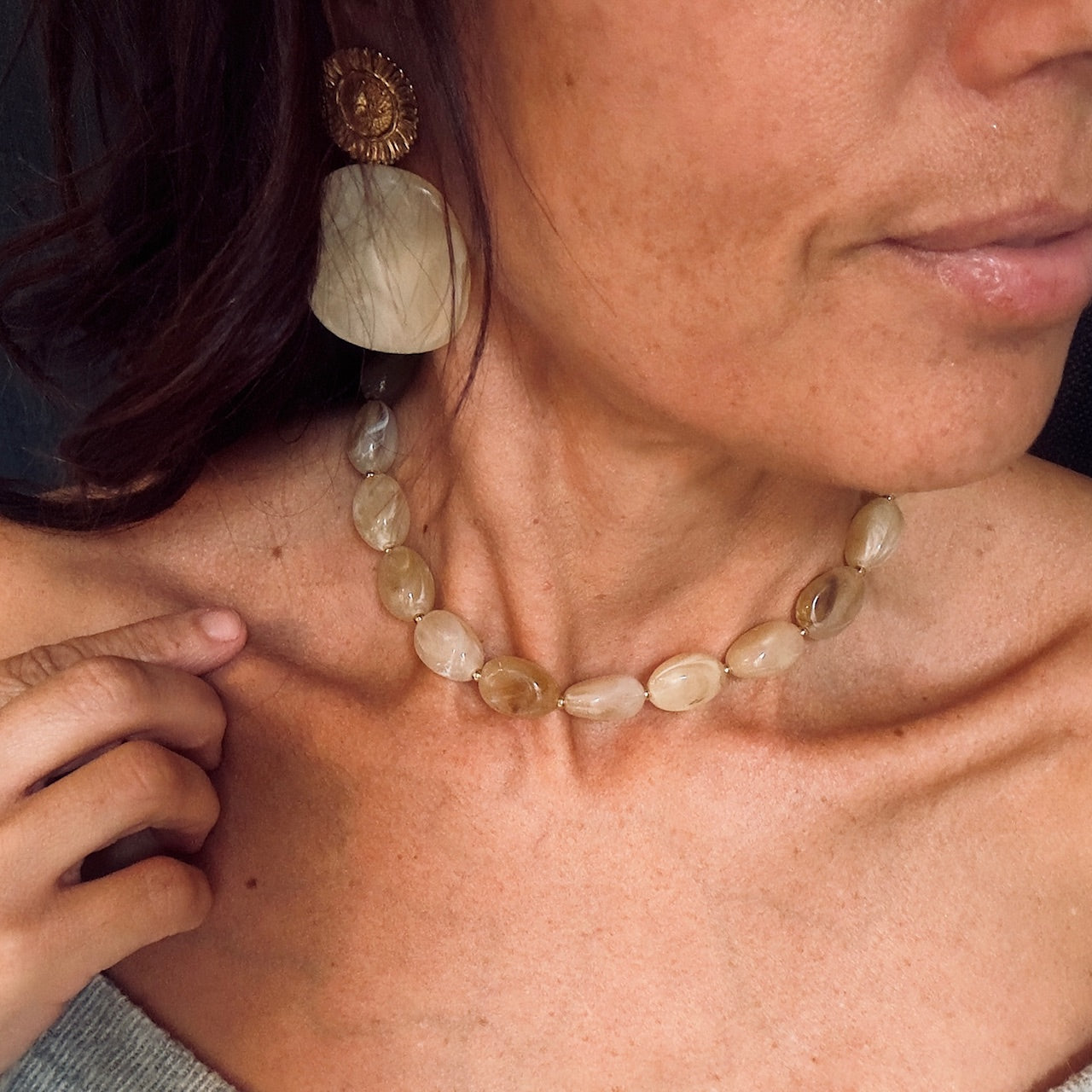 Collier Marbella (création)