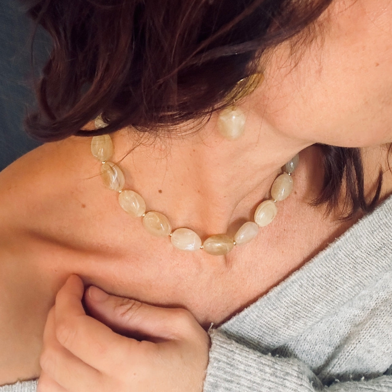 Collier Marbella (création)
