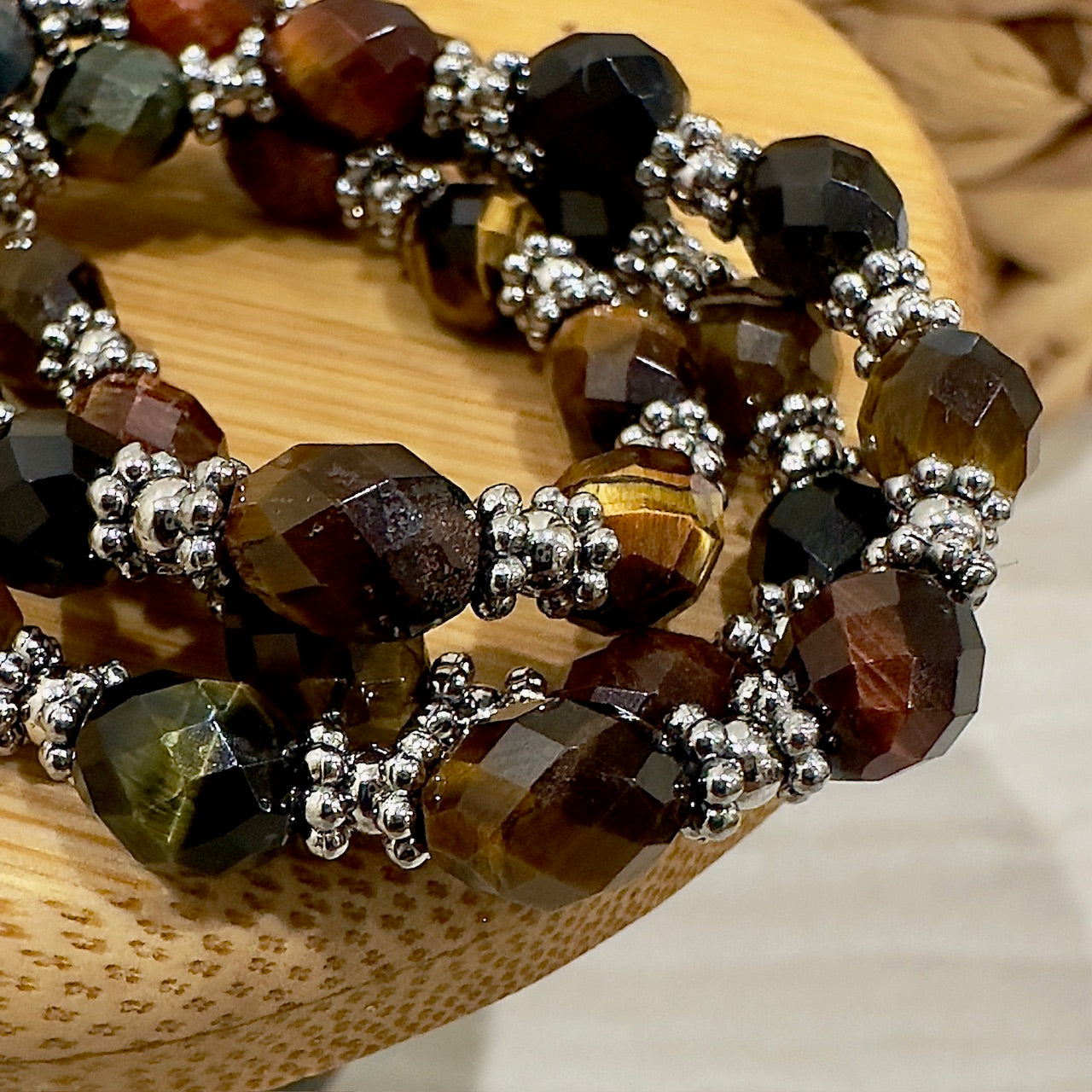 Collier Nora argenté (création)