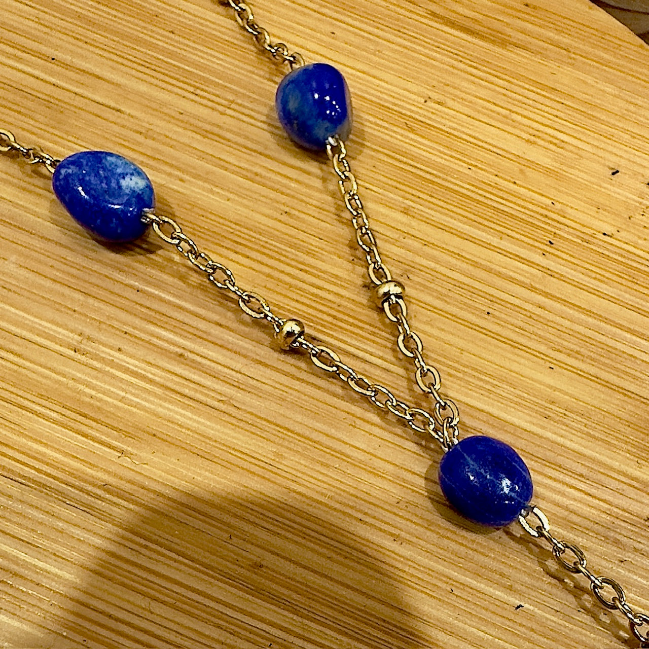 Collier Y Céleste (création)