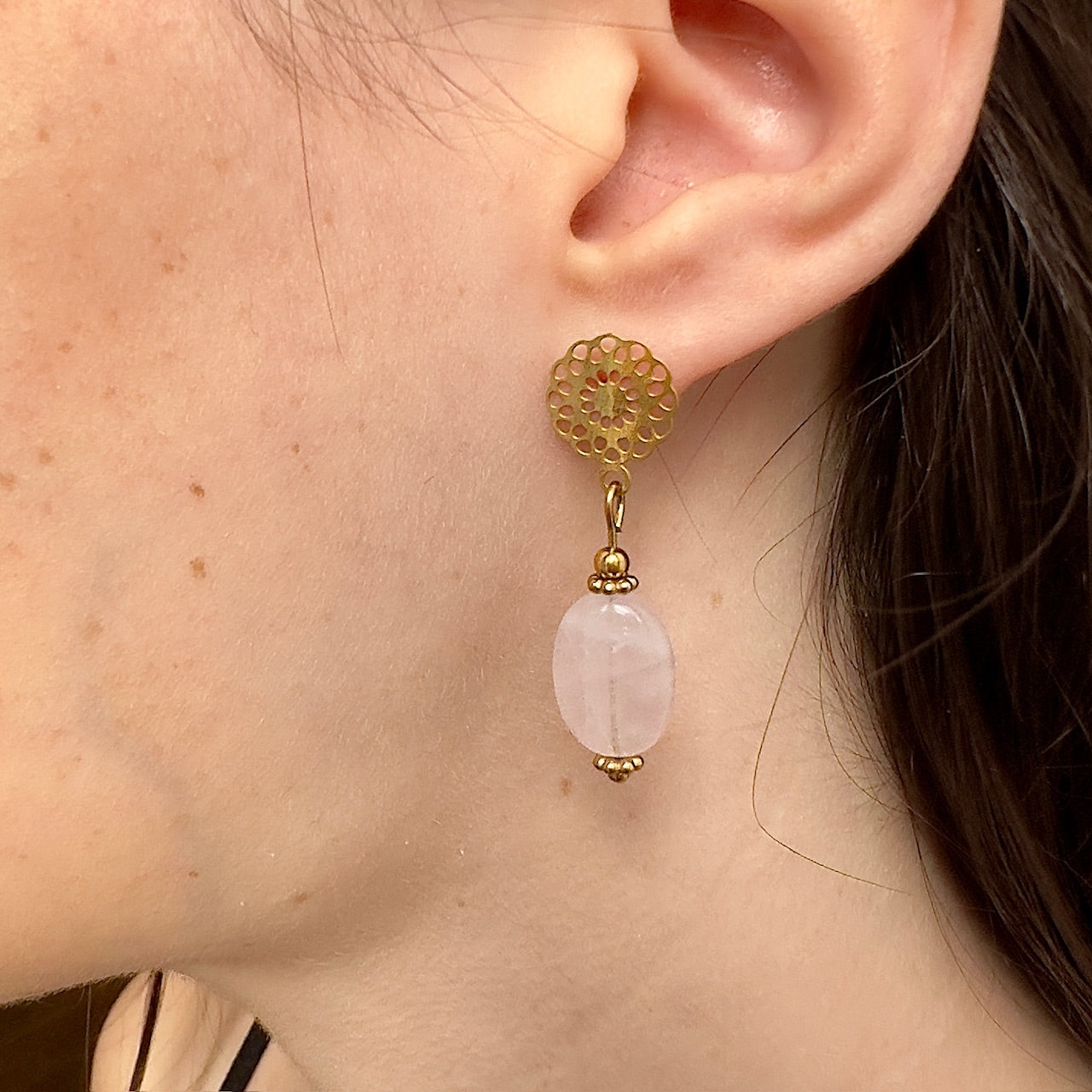 Boucles d'oreille Isabelle (création)