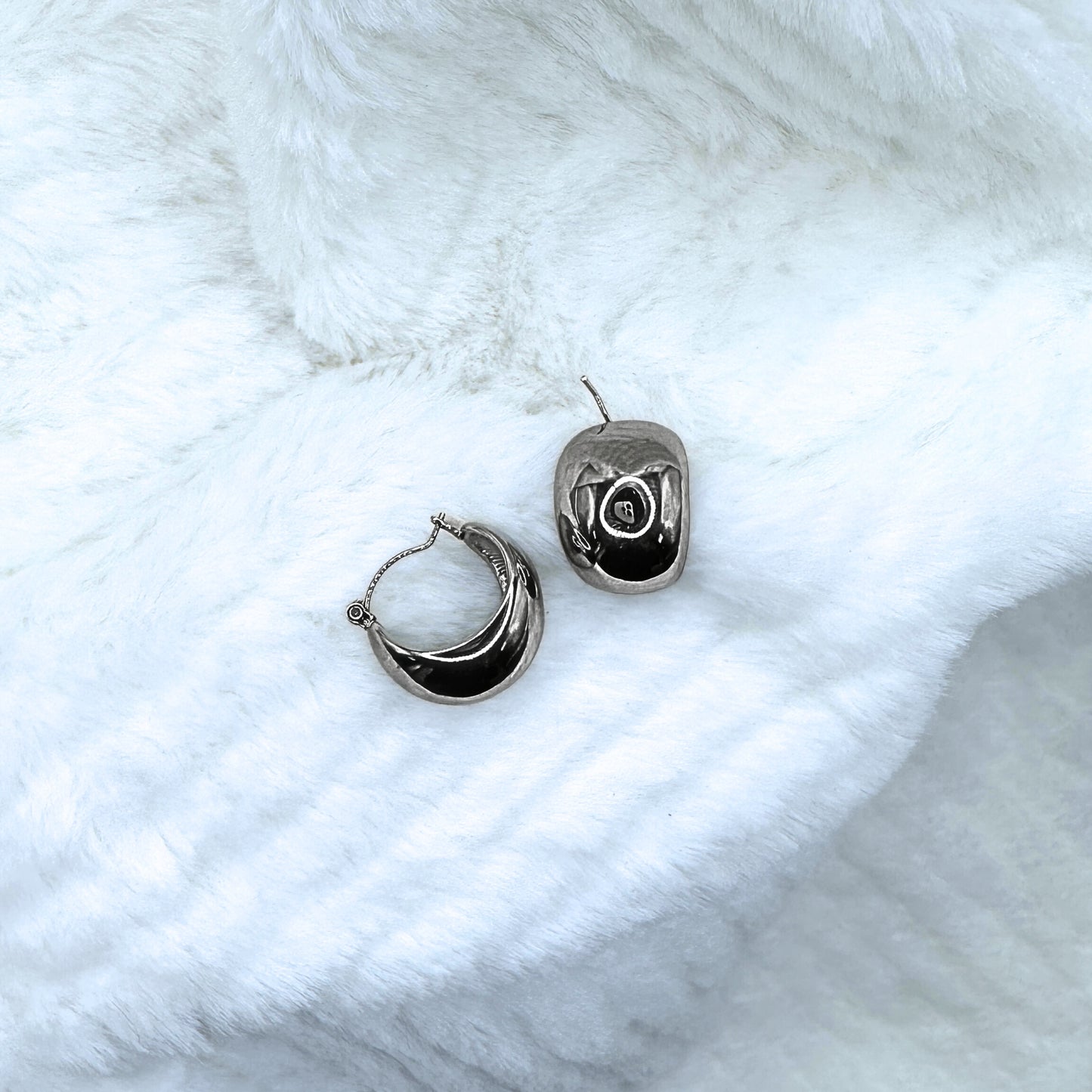 Boucles d'oreilles Cléa (doré/argenté)
