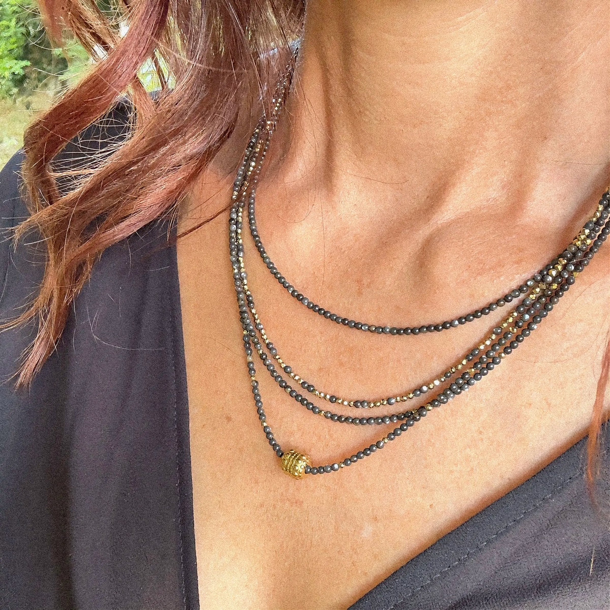 Collier multiple Naîa (création)
