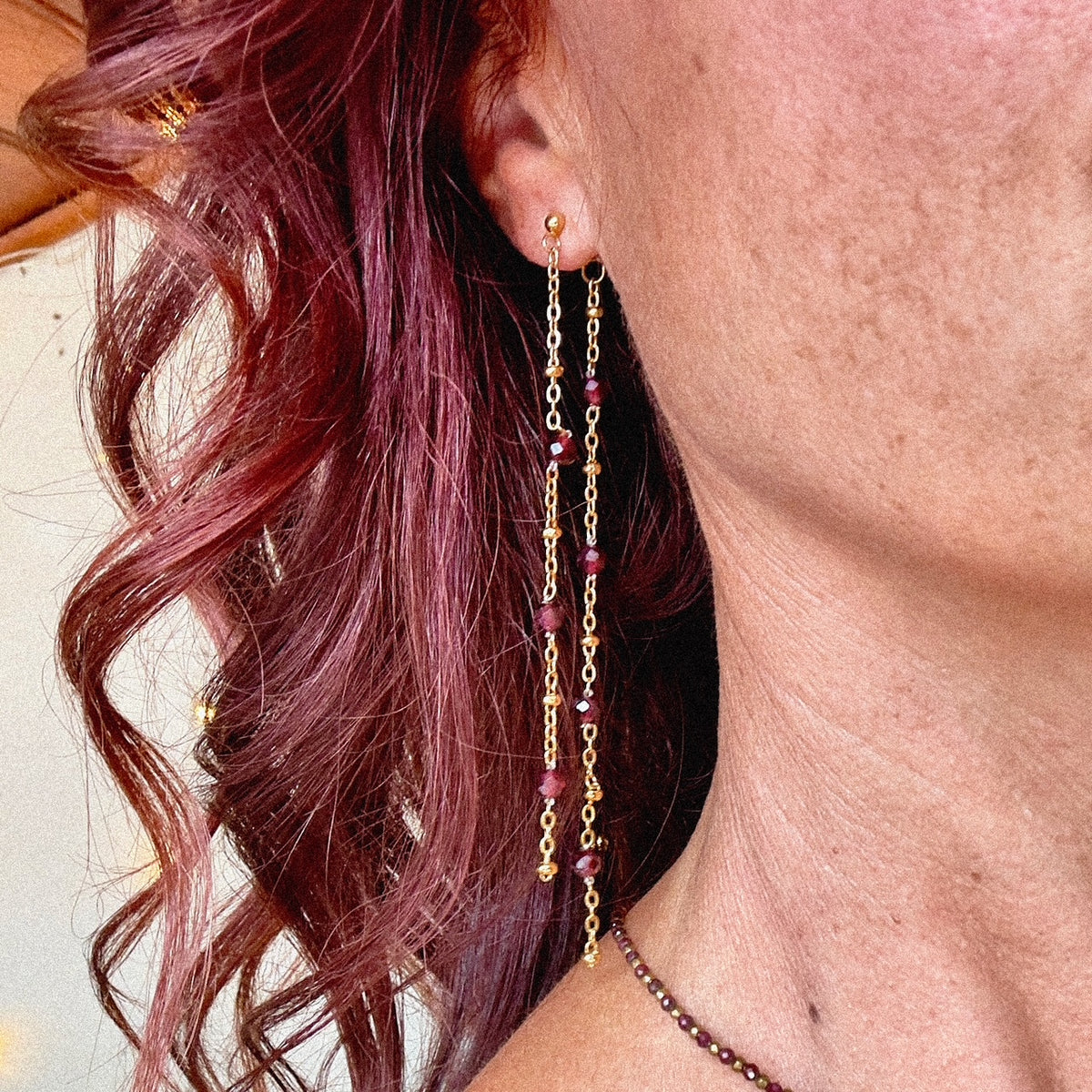 Boucles d'oreilles Sedona (création)