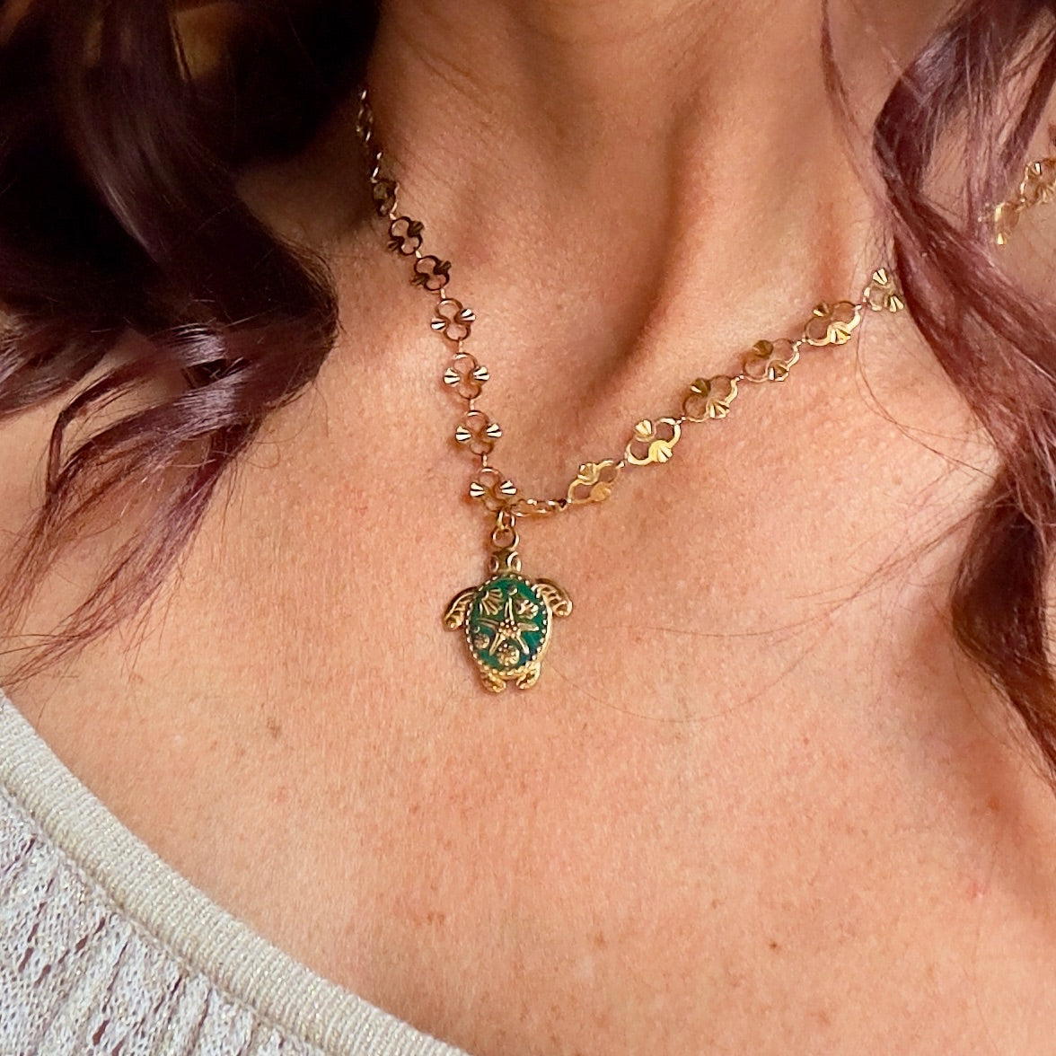 Collier Honu (création)