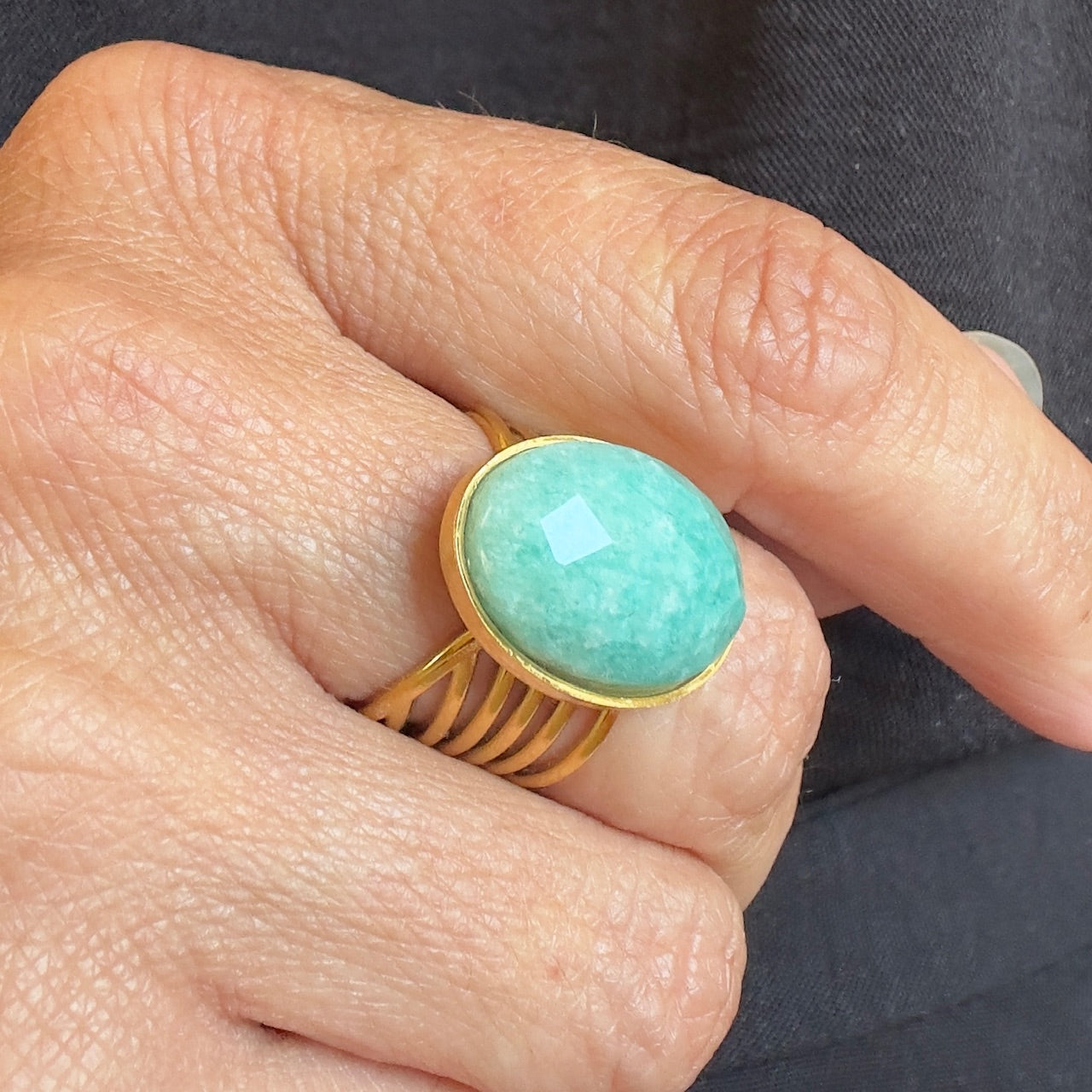 Bague Lumen (création)