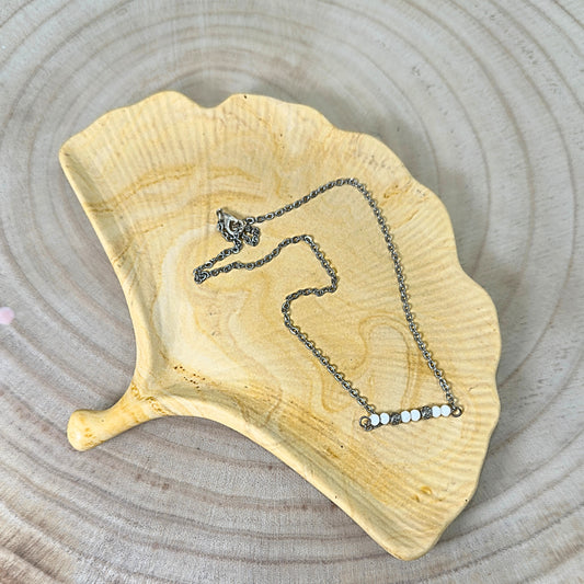 Coupelle bijoux ginko.