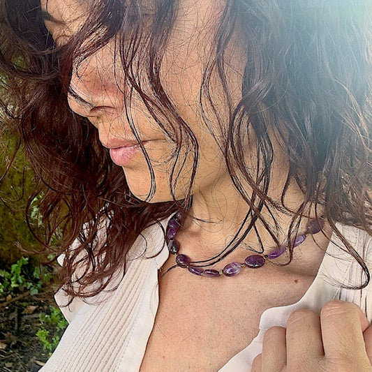 Collier Moon (création unique doré)