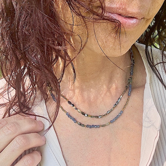Collier Nina (création unique doré)
