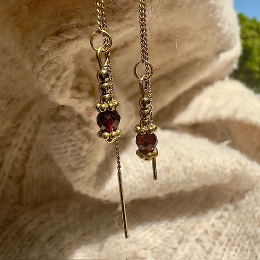 Boucles d'oreilles Fethia (piéce unique)