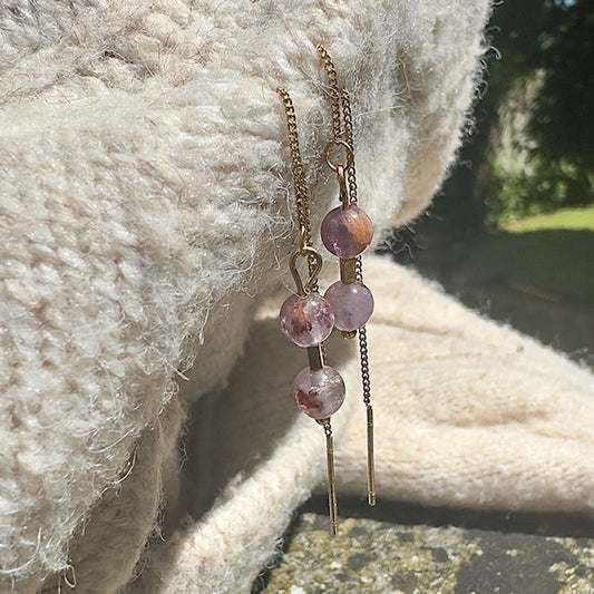 Boucles d'oreilles Gabrielle (piéce unique)