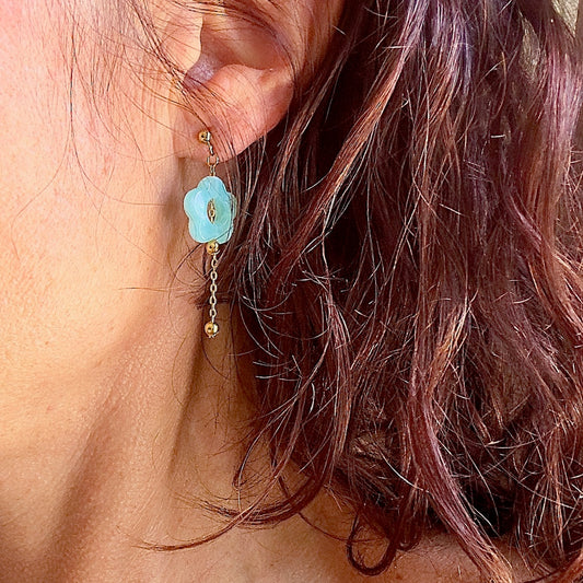 Boucles d'oreilles Naelle (création)