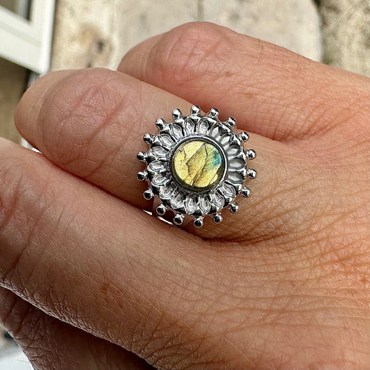 Bague Sunia (création)