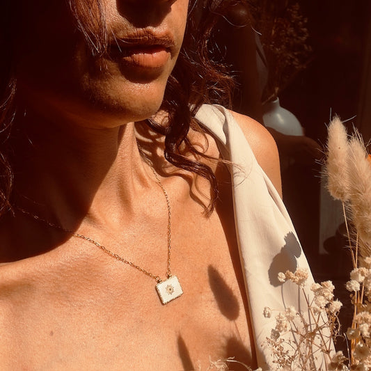 Collier Bianca (création doré)