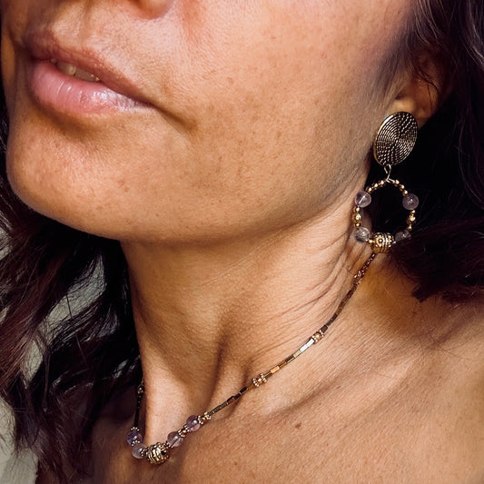 Boucles d'oreilles Java (création)
