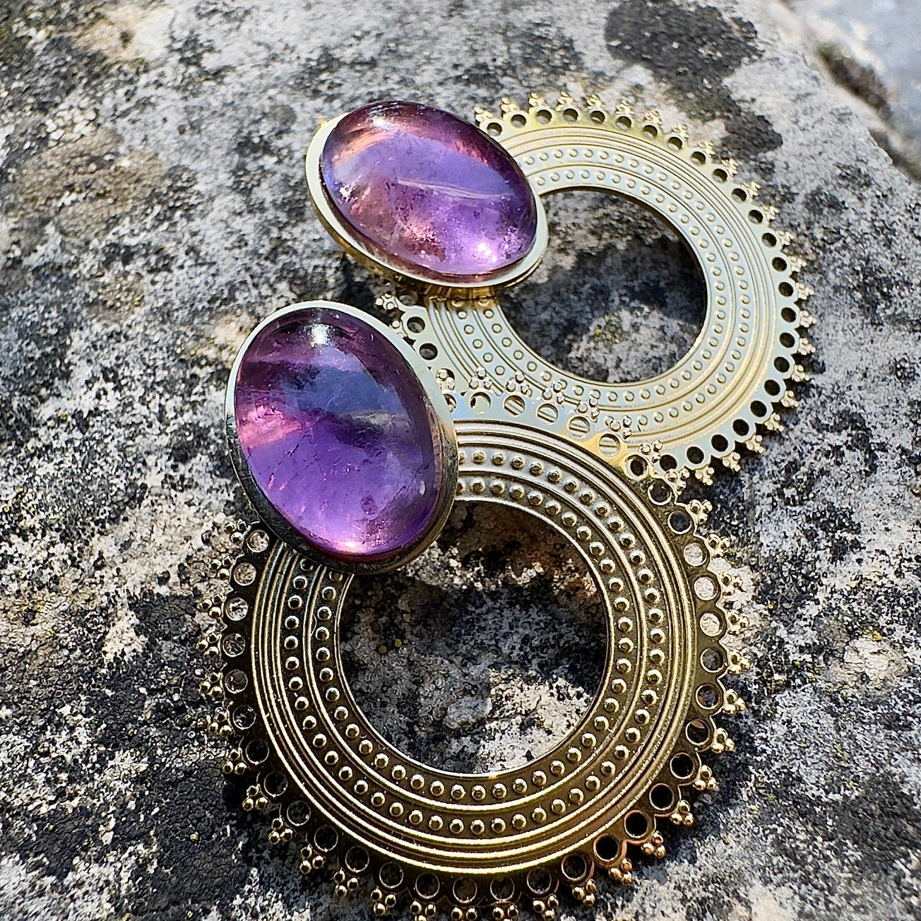 Boucle d'oreilles Amia (création)