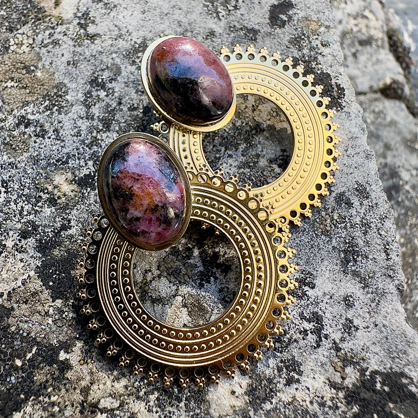 Boucle d'oreilles Amia (création)