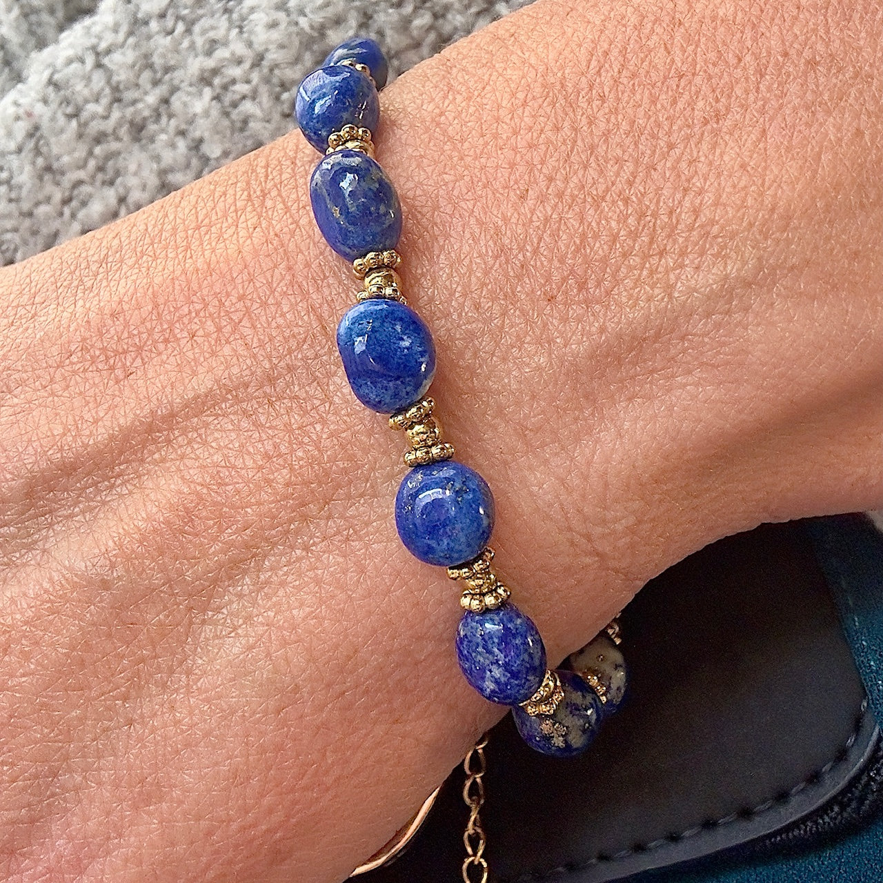 Bracelet Céleste (création)