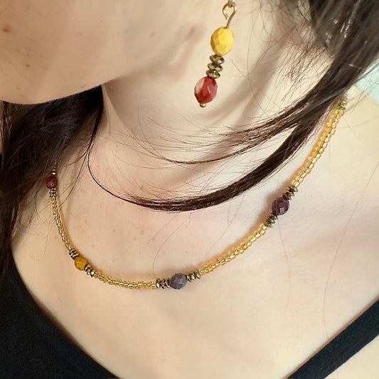 Collier Jaspe (création unique)