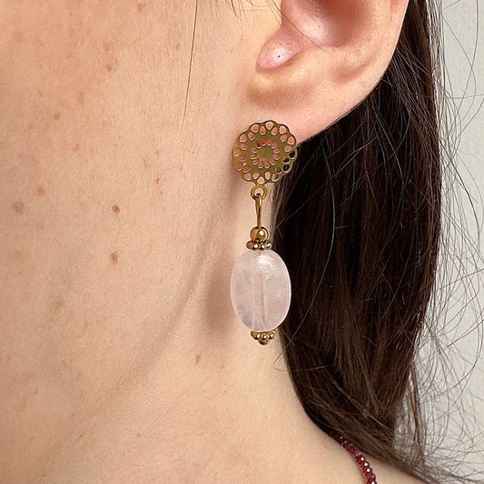 Boucles d'oreille Isabelle (création)