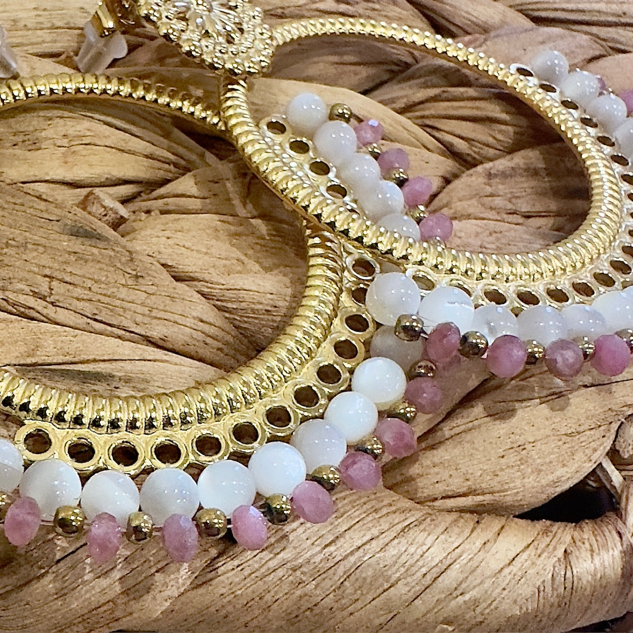 Boucles d'oreilles Najua (création)