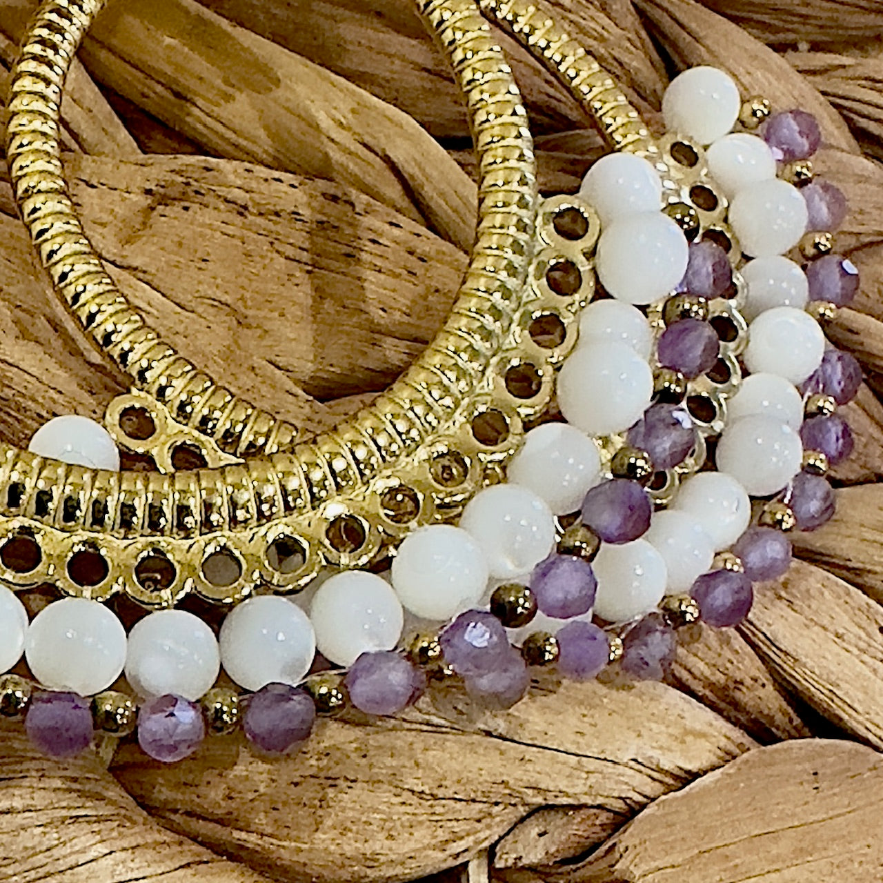 Boucles d'oreilles Najua (création)