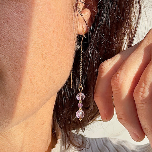 Boucles d'oreilles Ophélia
