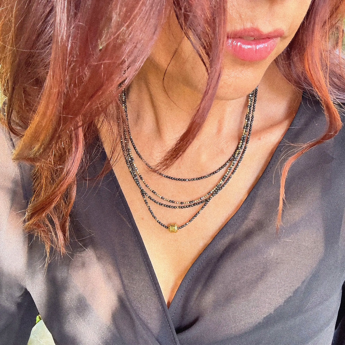 Collier multiple Naîa (création)