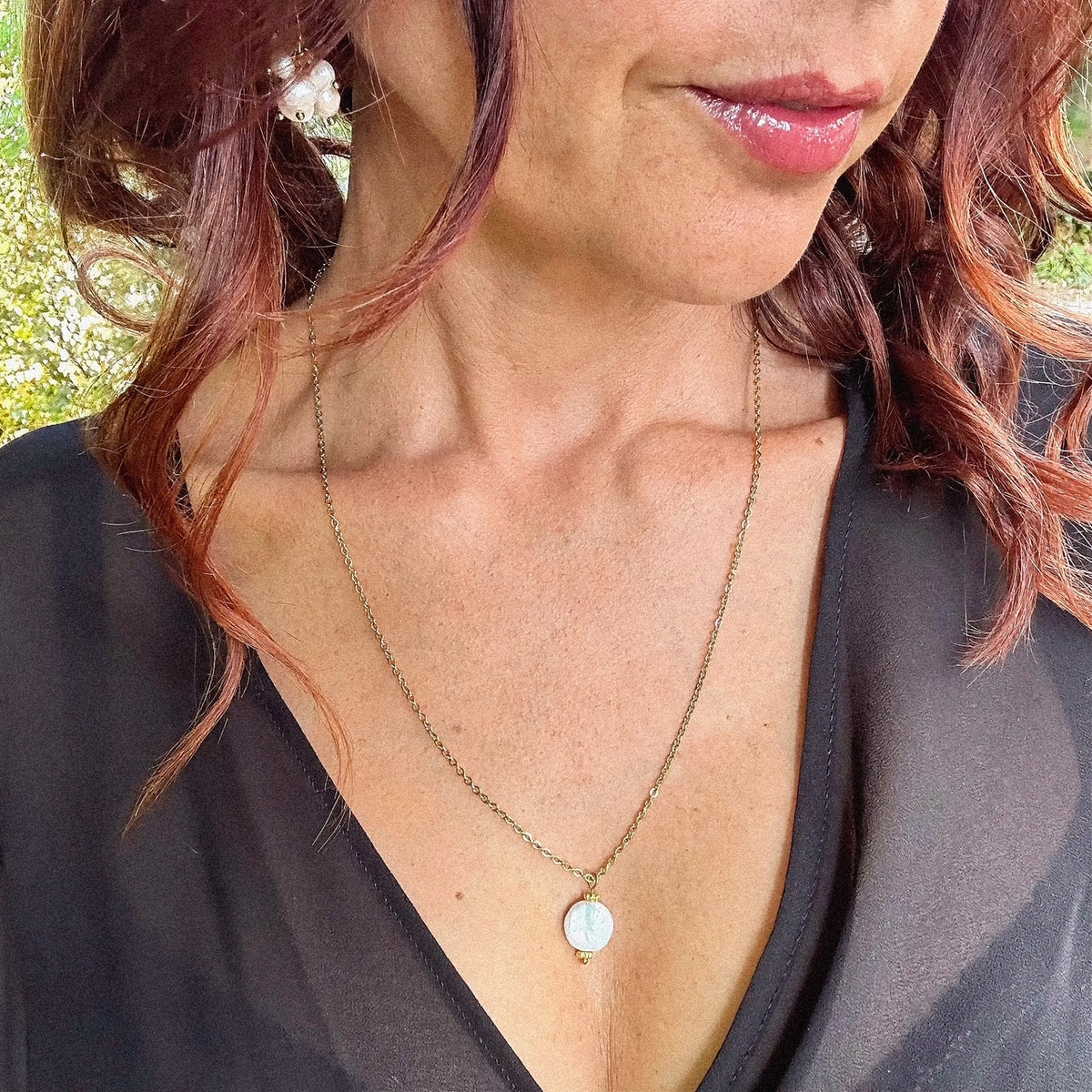 Collier long Ilona (création)