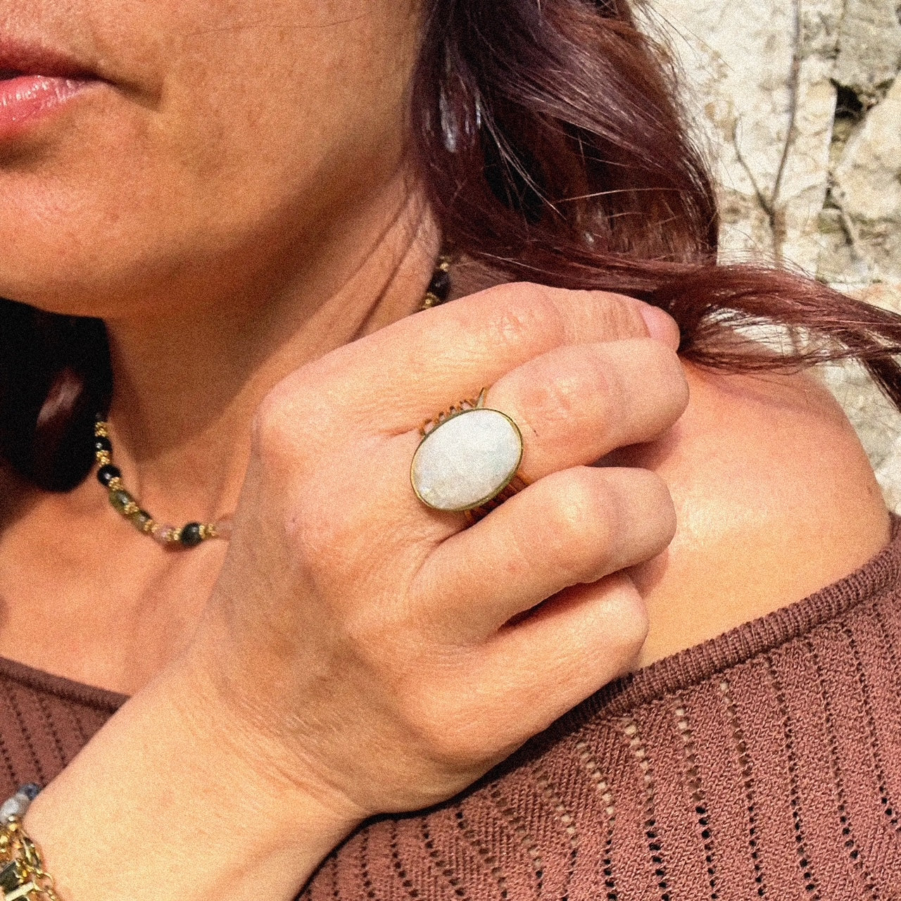 Bague Lumen (création)