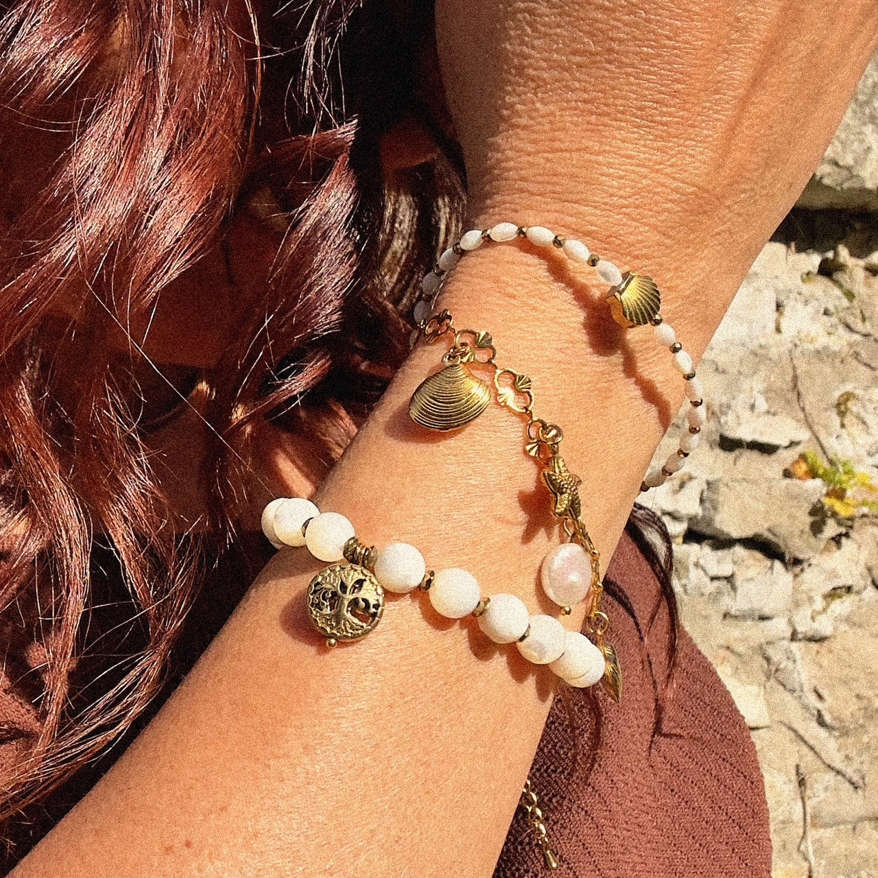 Bracelet shell ( création)