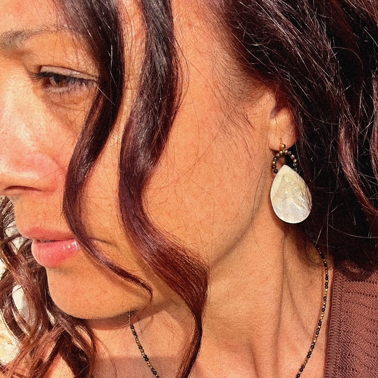 Boucles d'oreilles Naïa (création)