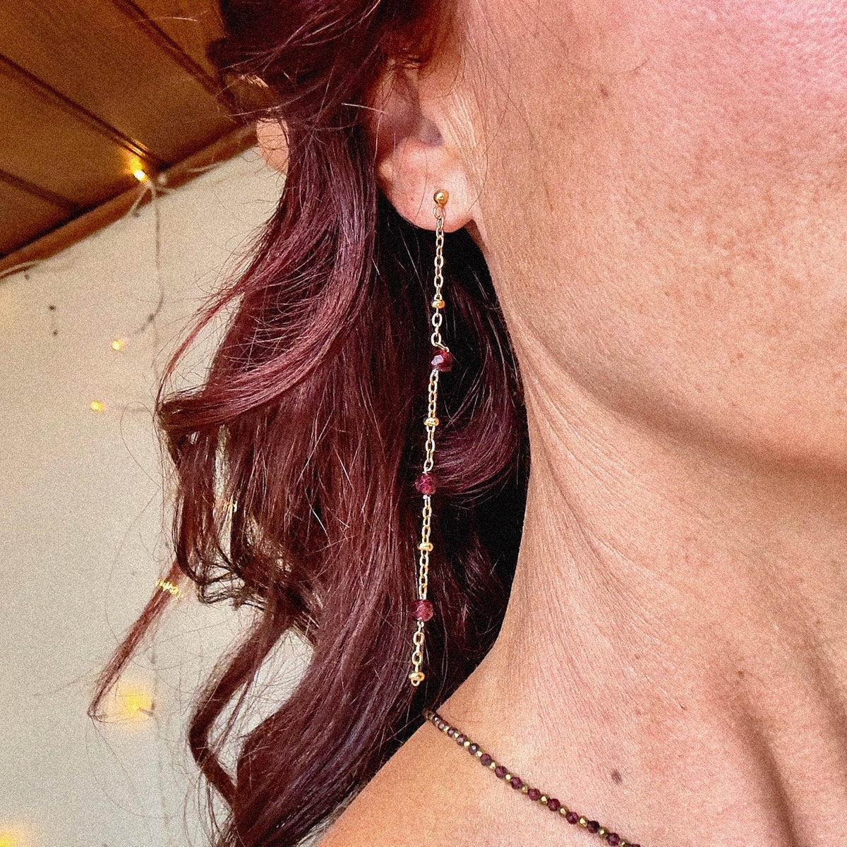 Boucles d'oreilles Sedona (création)