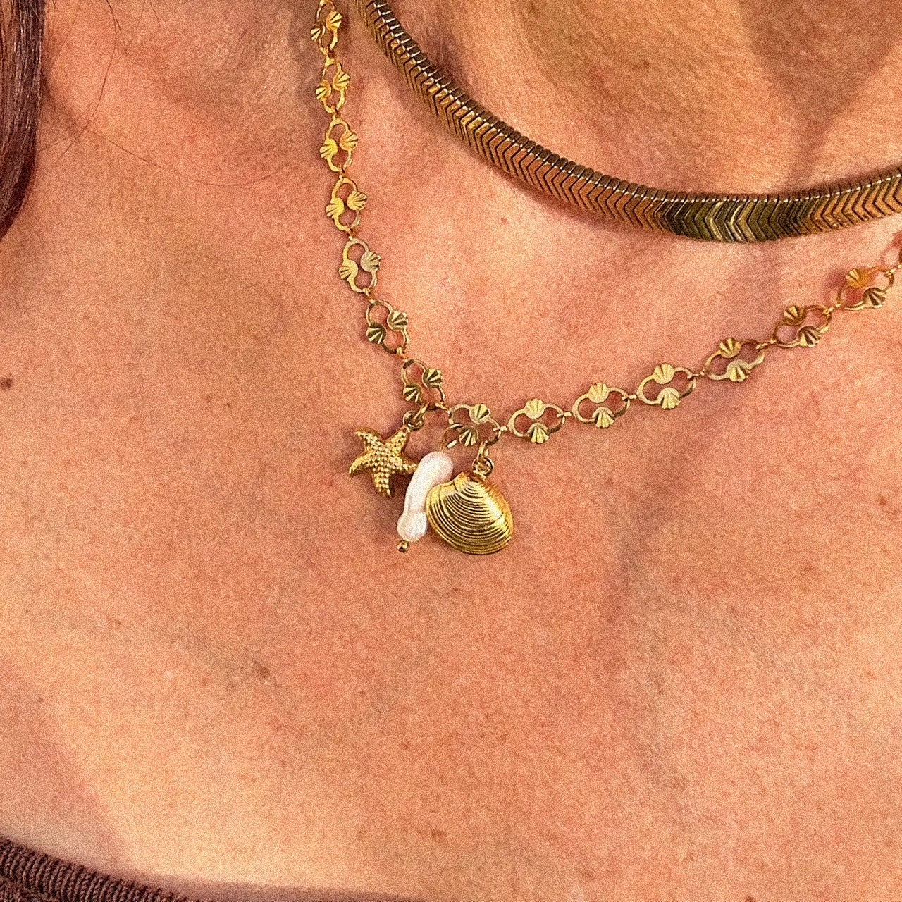 Collier Ondine (création)