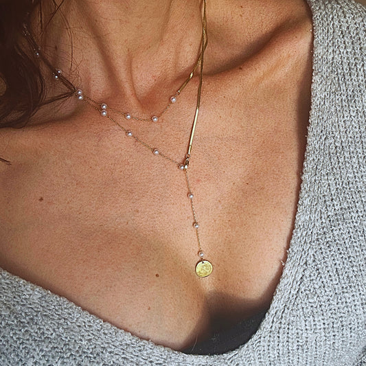 Collier Lou (doré/argenté)